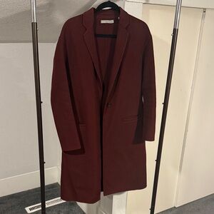 Vince Burgundy Coat